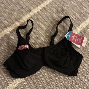 Soft black bra Warner’s NWT- 36C